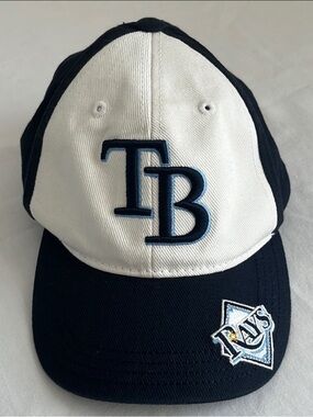 Tampa Bay Rays Youth Baseball Cap, Embroidered, Adjustable MLB